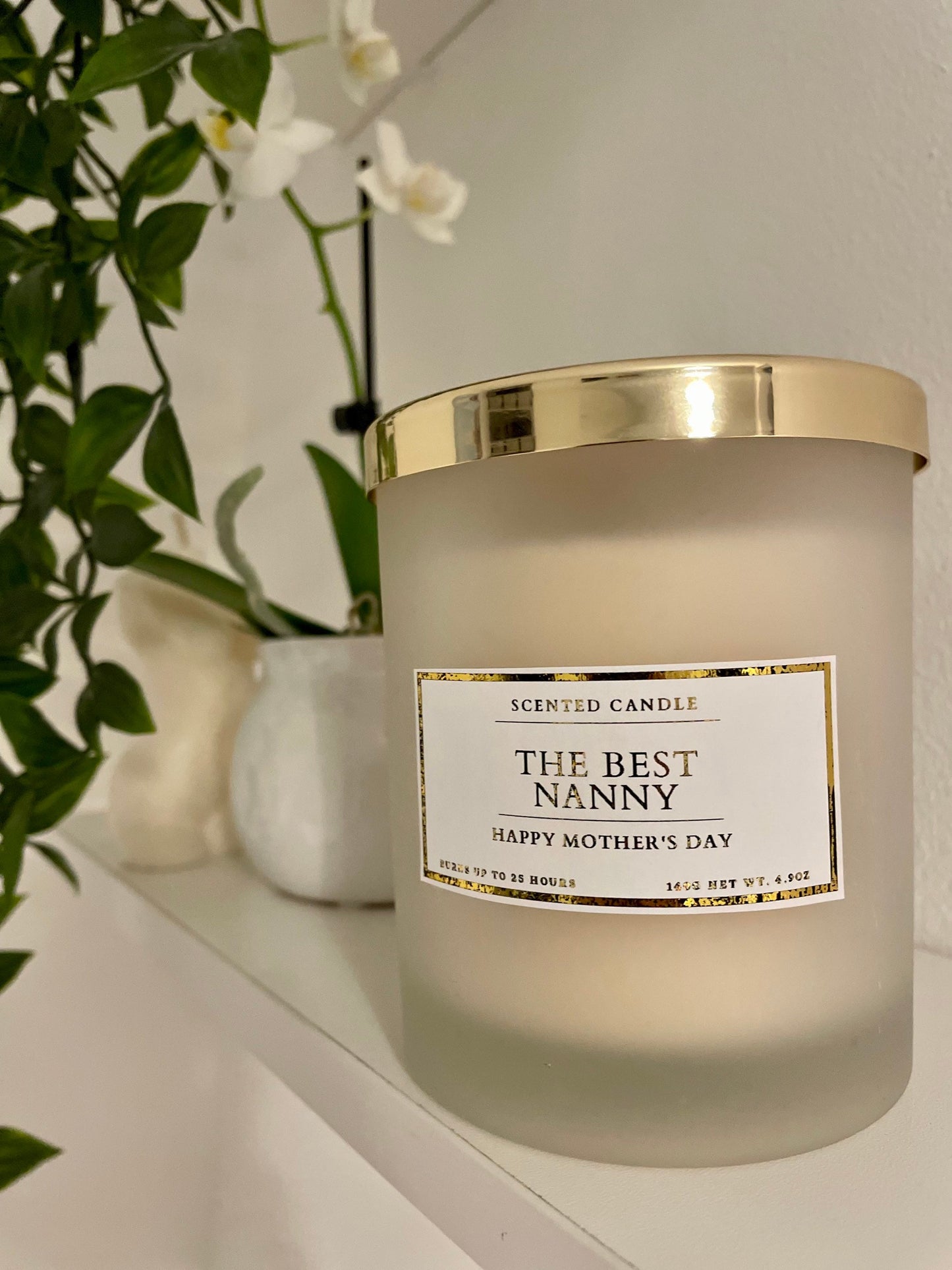 The Best Nanny Mother’s Day Candle