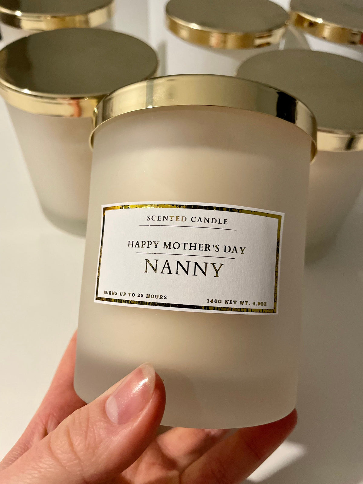 Happy Mother’s Day Nanny Candle