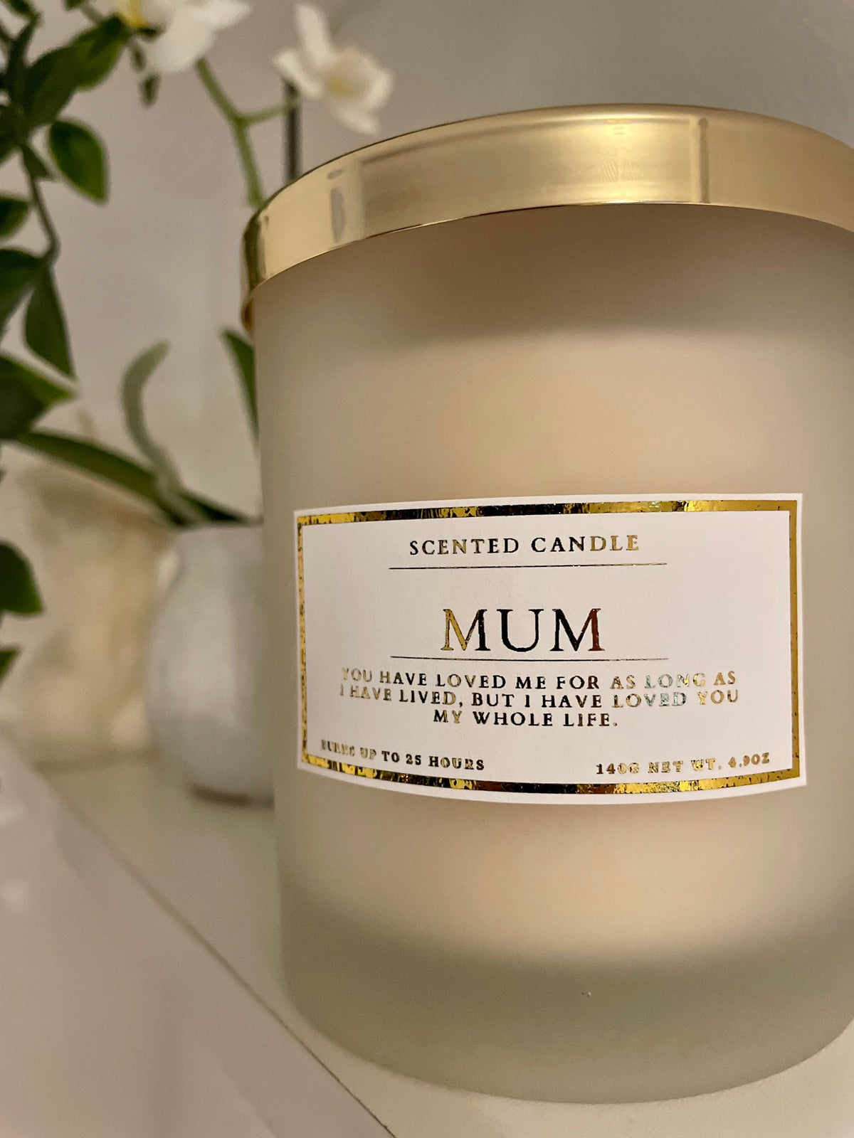 Loved You My Whole Life Mother’s Day Candle
