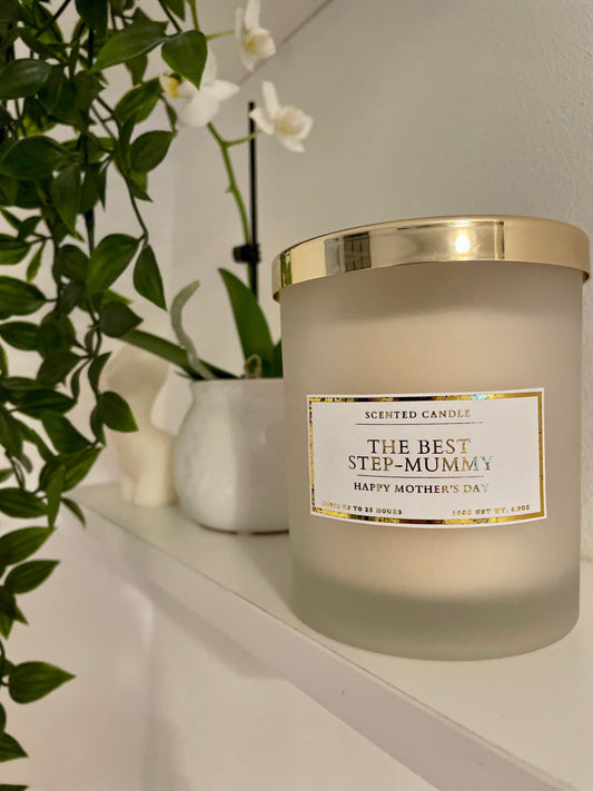 The Best Step-Mummy Mother’s Day Candle