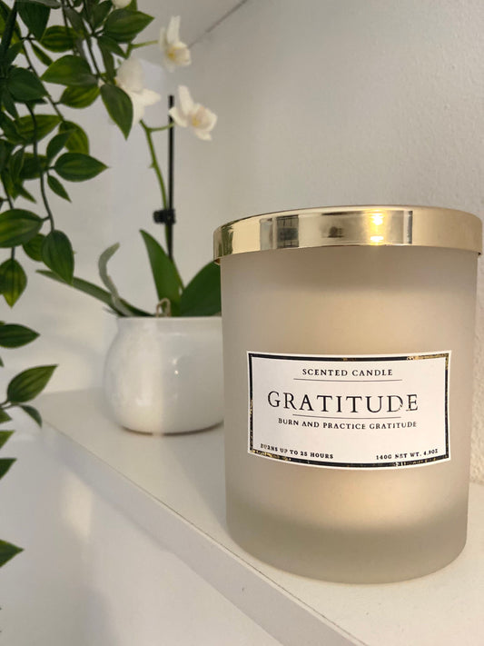 Gratitude Affirmation Candle