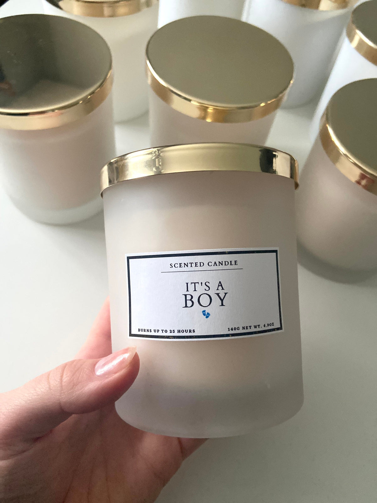 It’s A Boy Candle