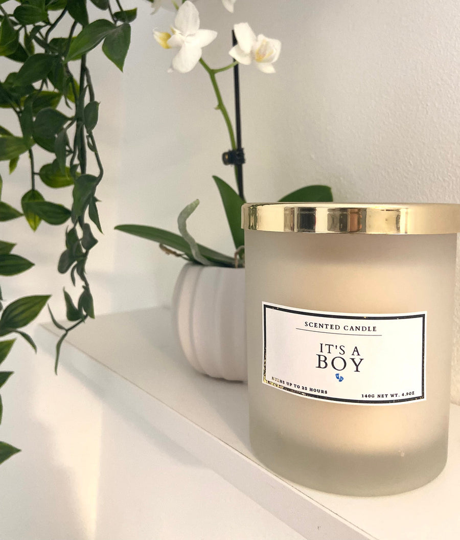 It’s A Boy Candle