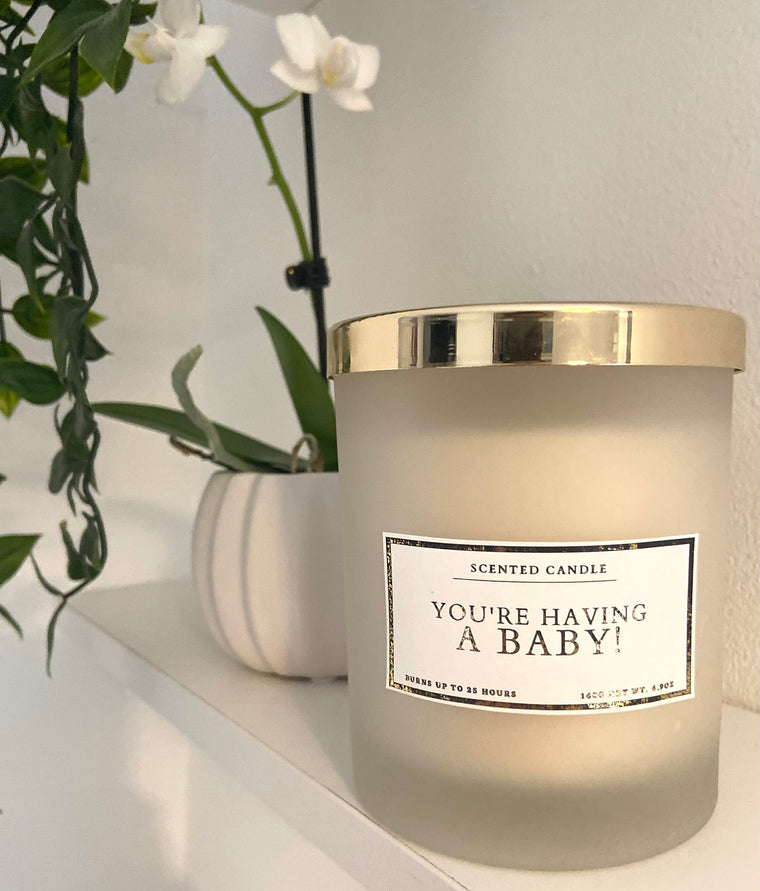 You’re Having A Baby Candle
