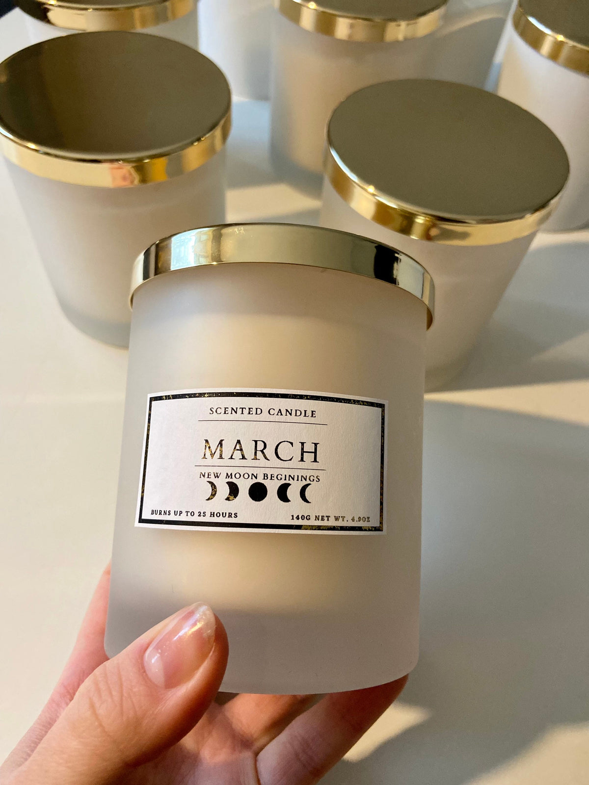 New Moon Beginnings Candle