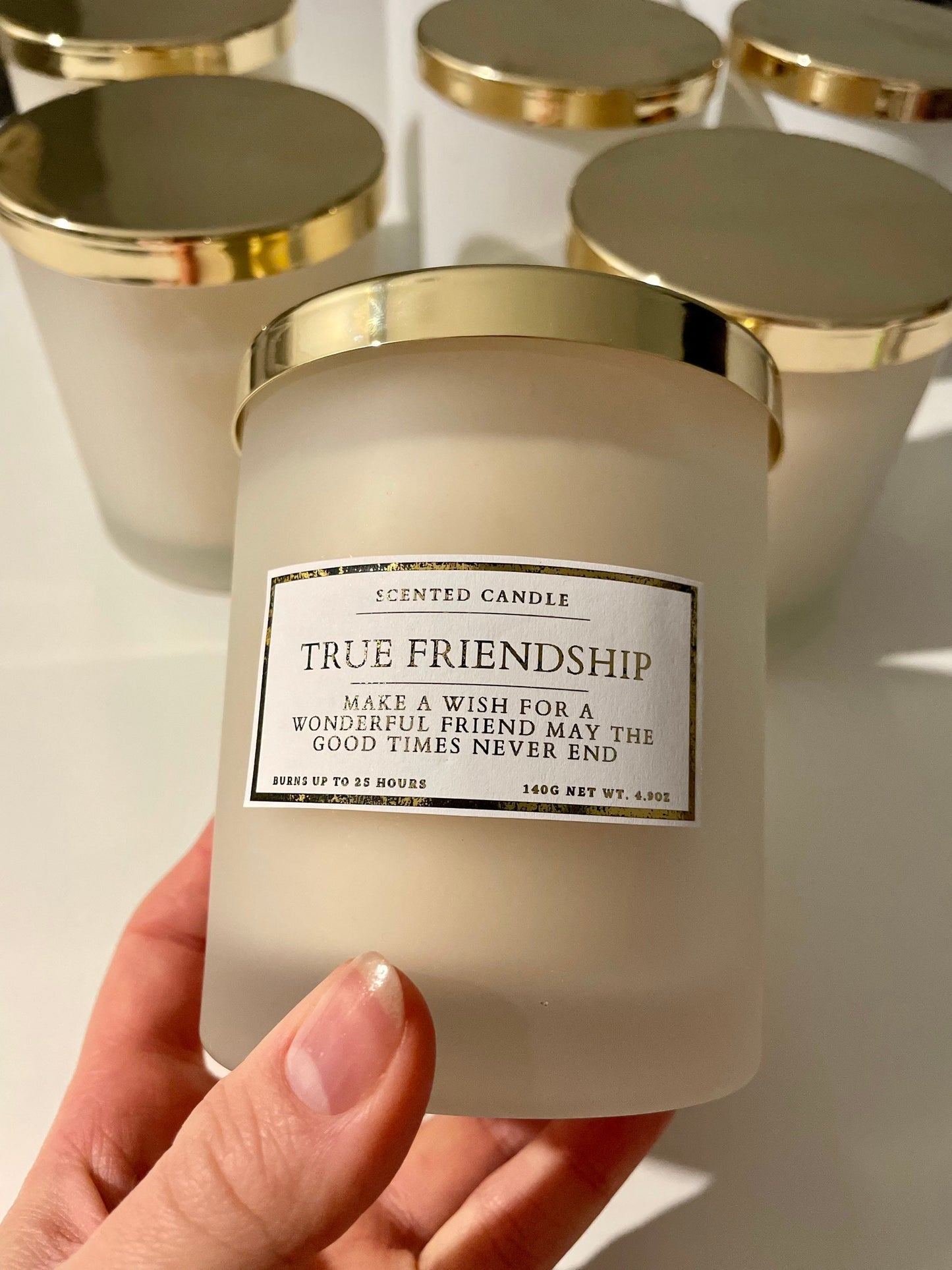True Friendship Candle