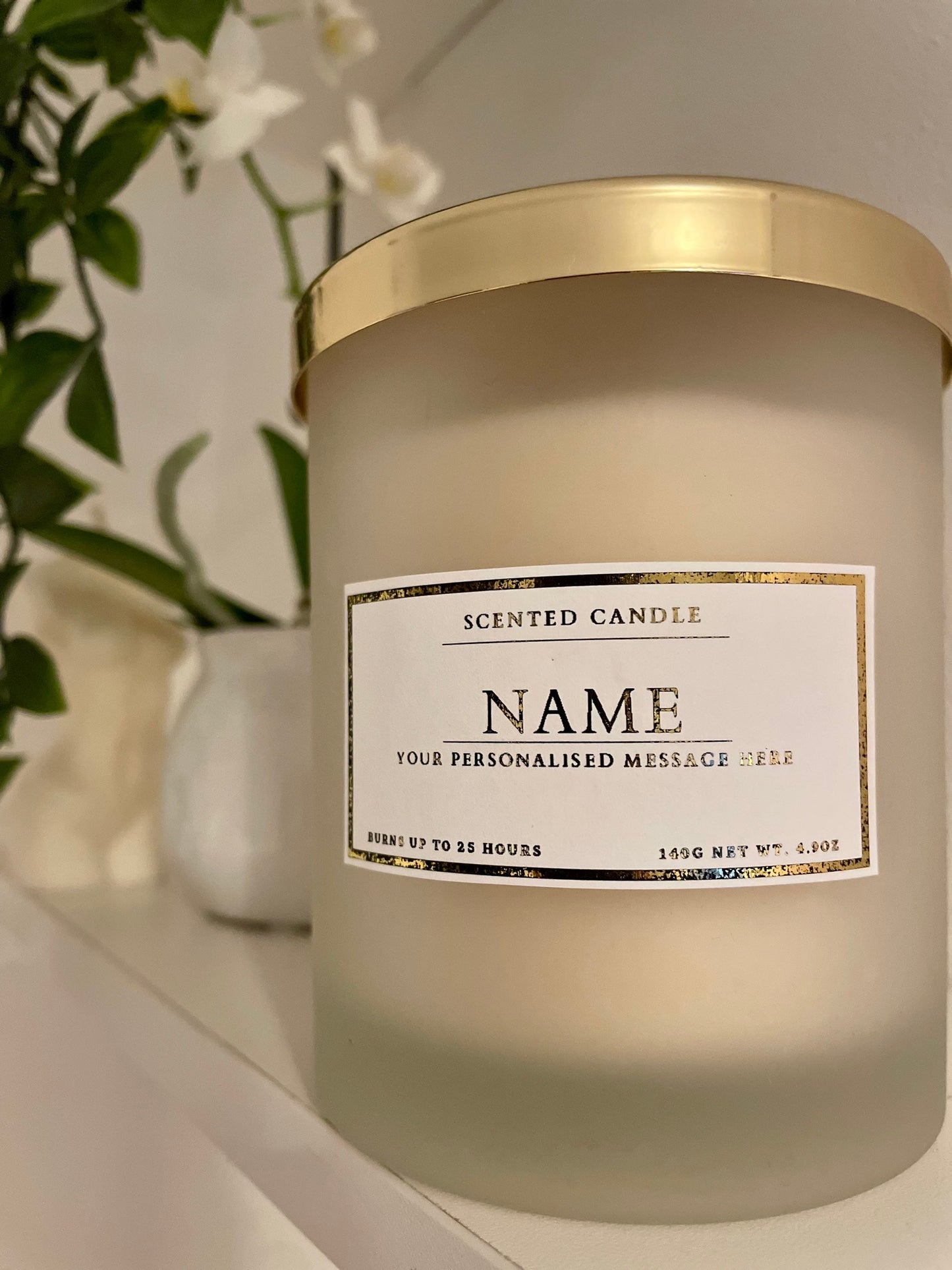 Fully Customisable Candle