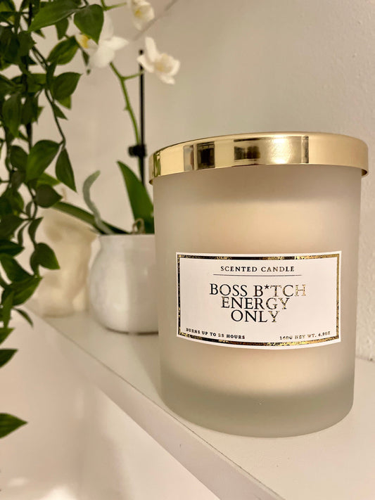 Boss Bitch Energy Only Candle