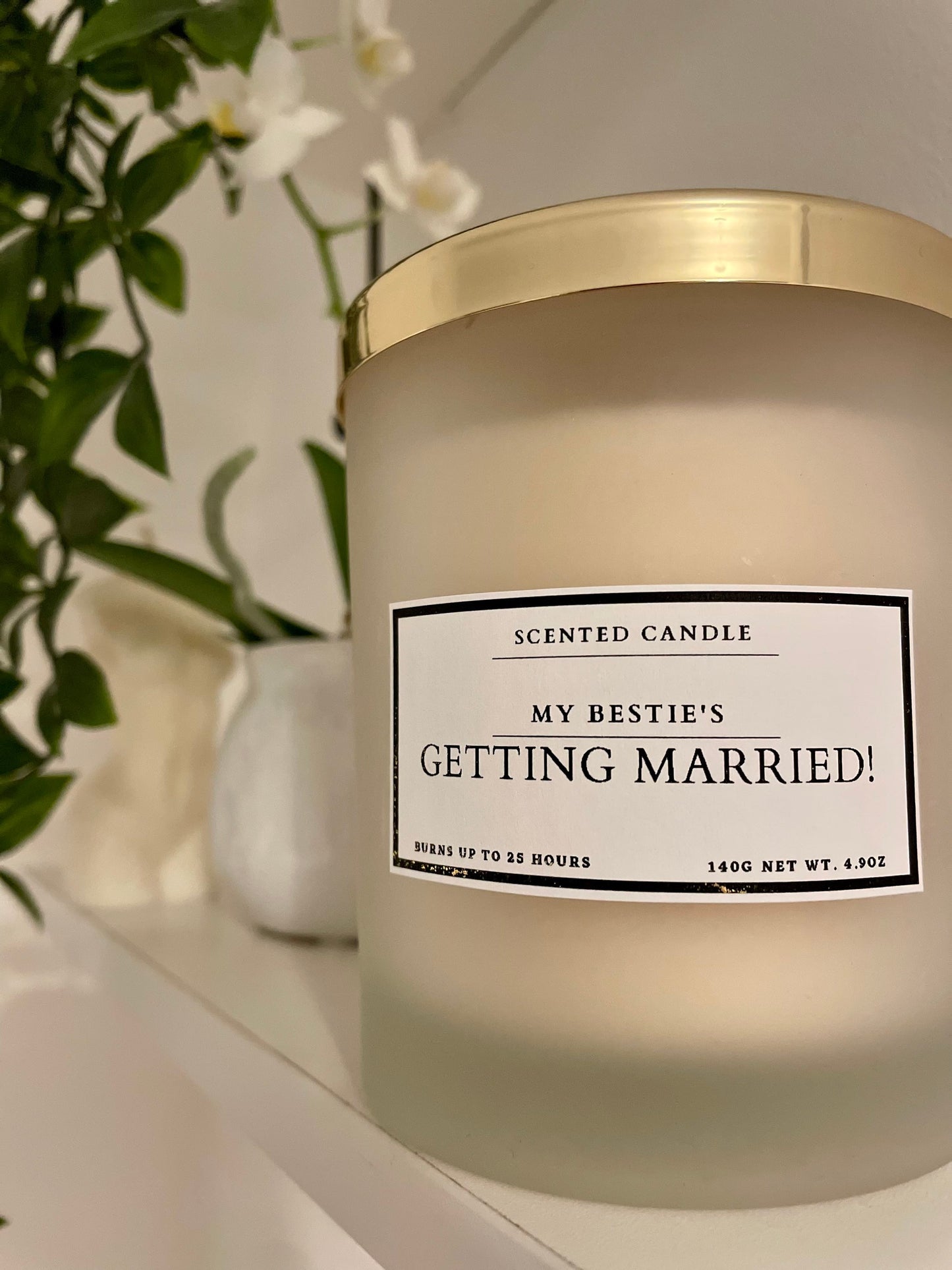 My Bestie’s Getting Married Candle