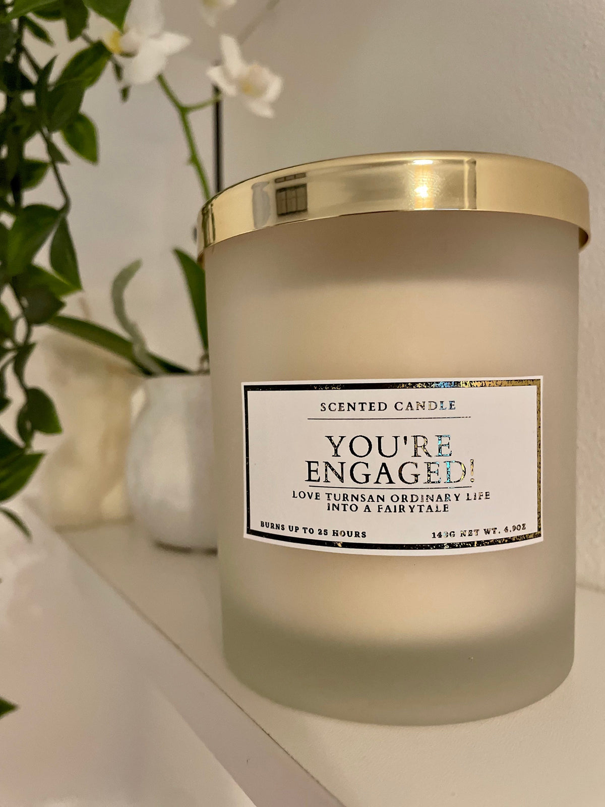 You’re Engaged Candle