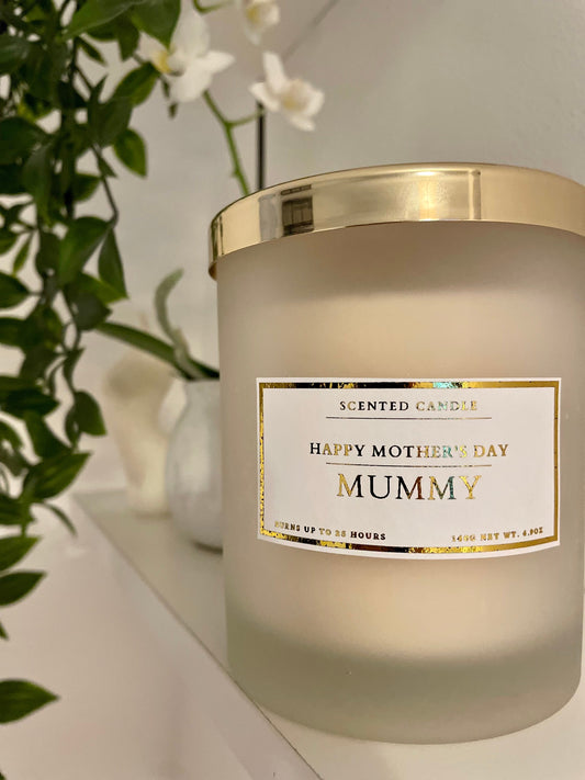 Happy Mother’s Day Mummy Candle