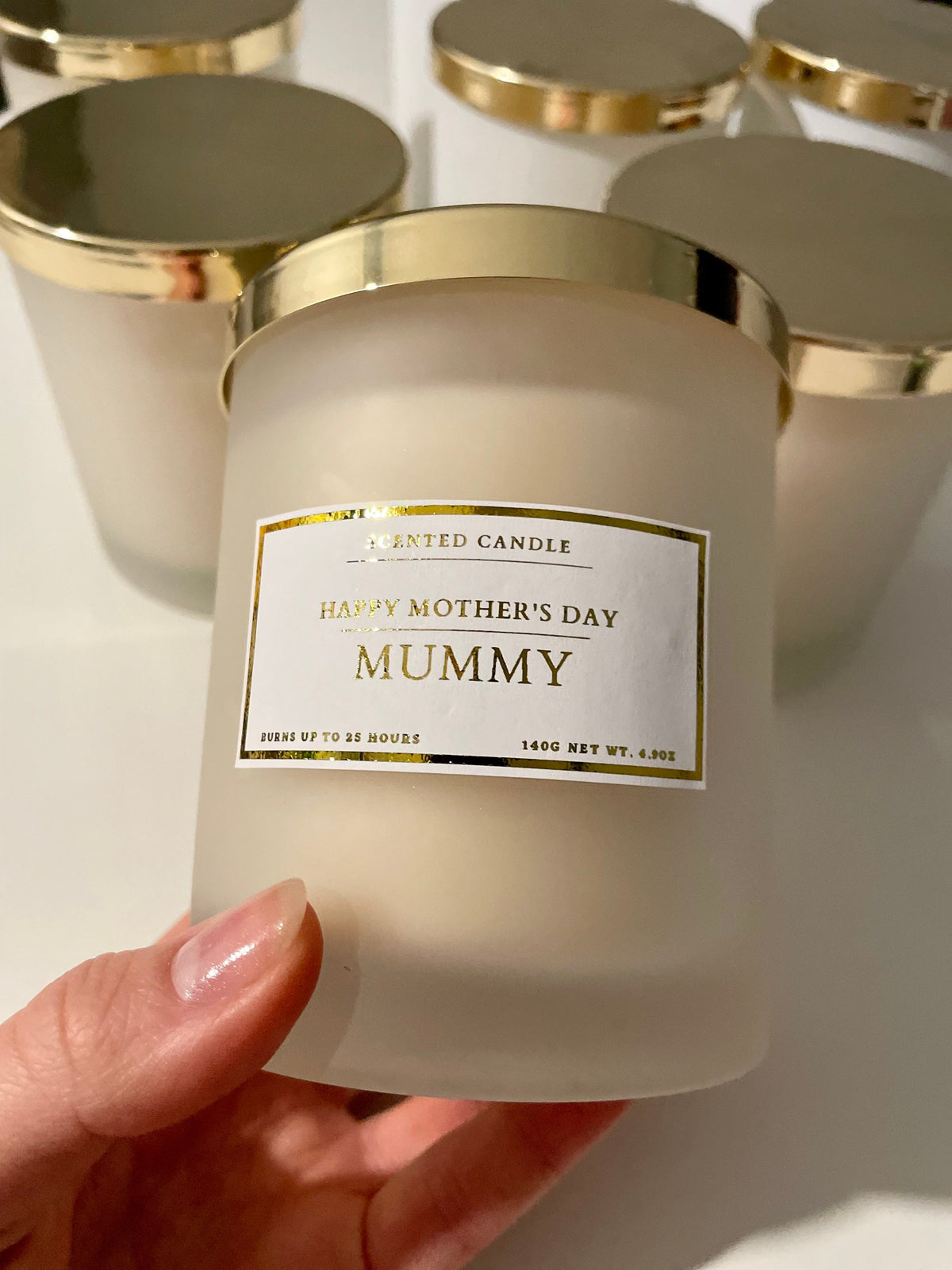 Happy Mother’s Day Mummy Candle