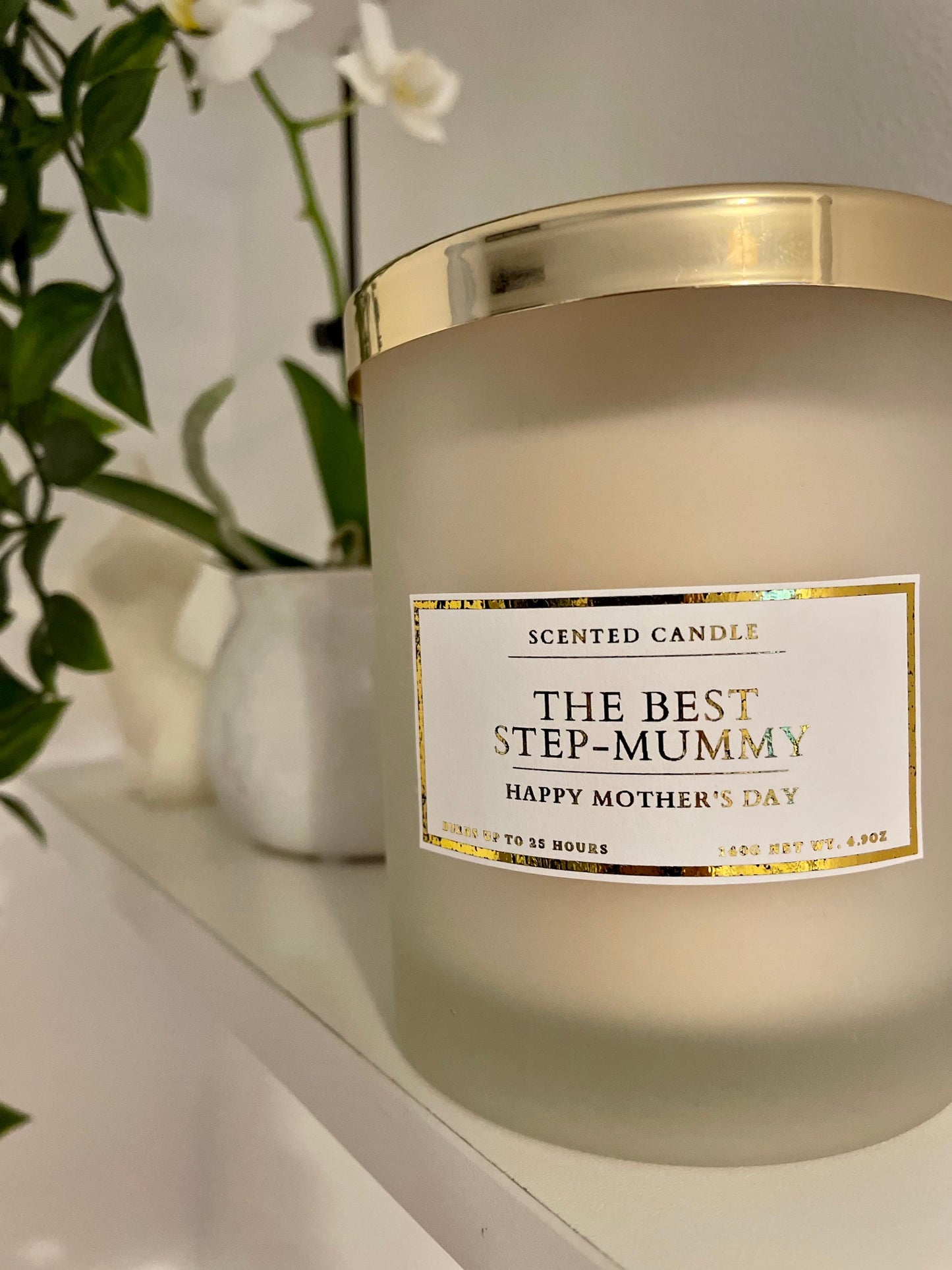 The Best Step-Mummy Mother’s Day Candle