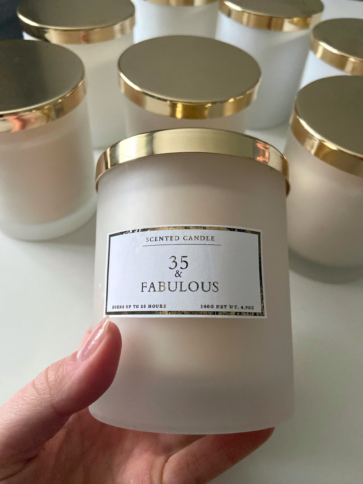 35 & Fabulous Birthday Candle