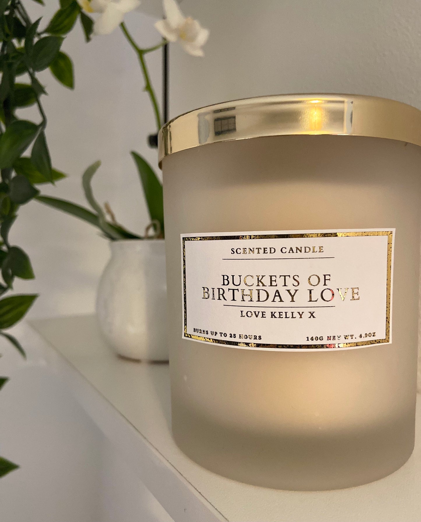 Buckets Of Birthday Love Candle