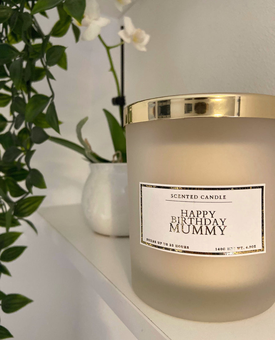 Happy Birthday Mummy Candle
