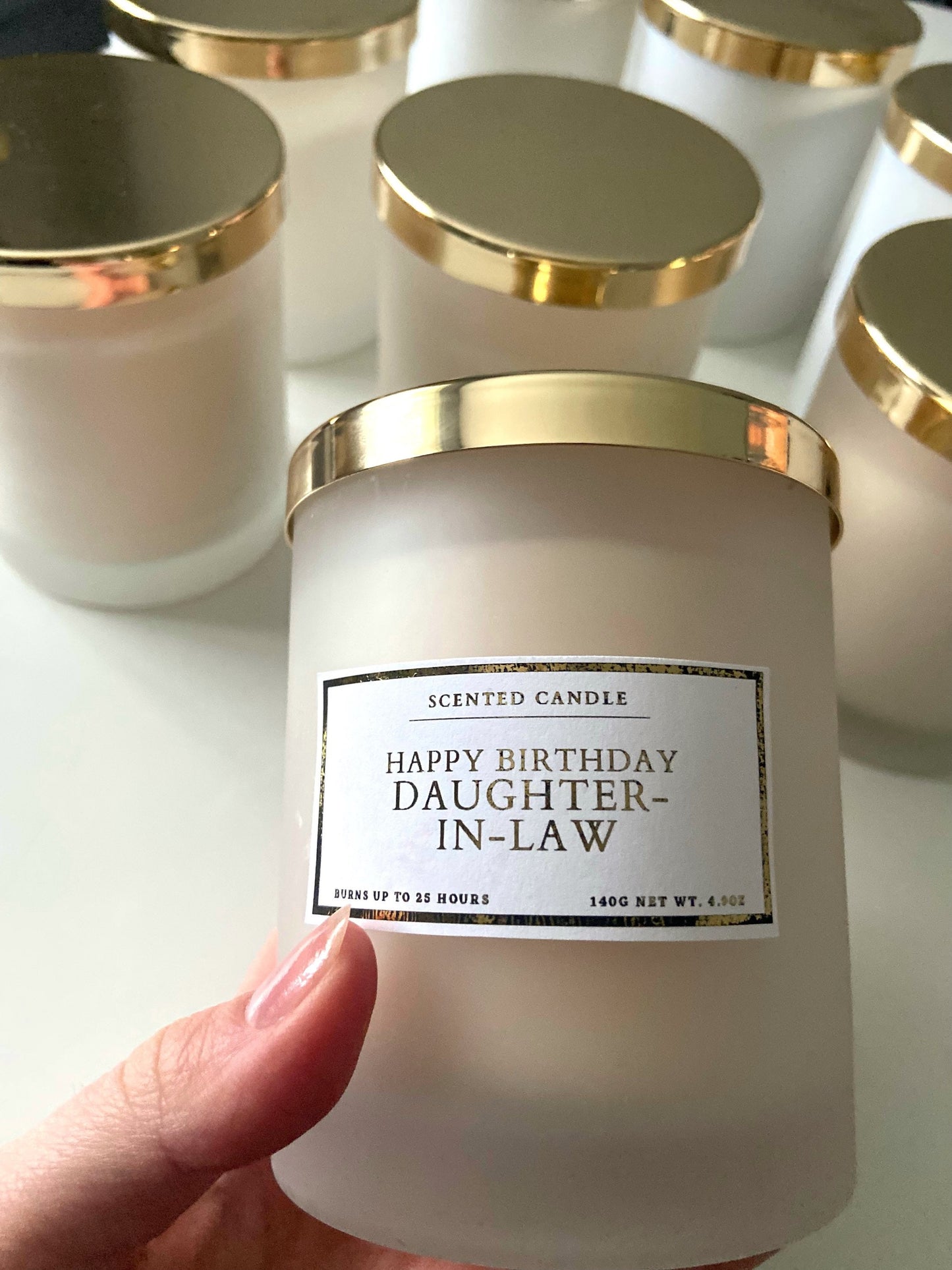 Happy Birthday Daughter-In-Law Candle