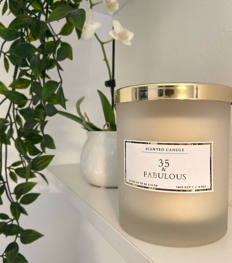 35 & Fabulous Birthday Candle