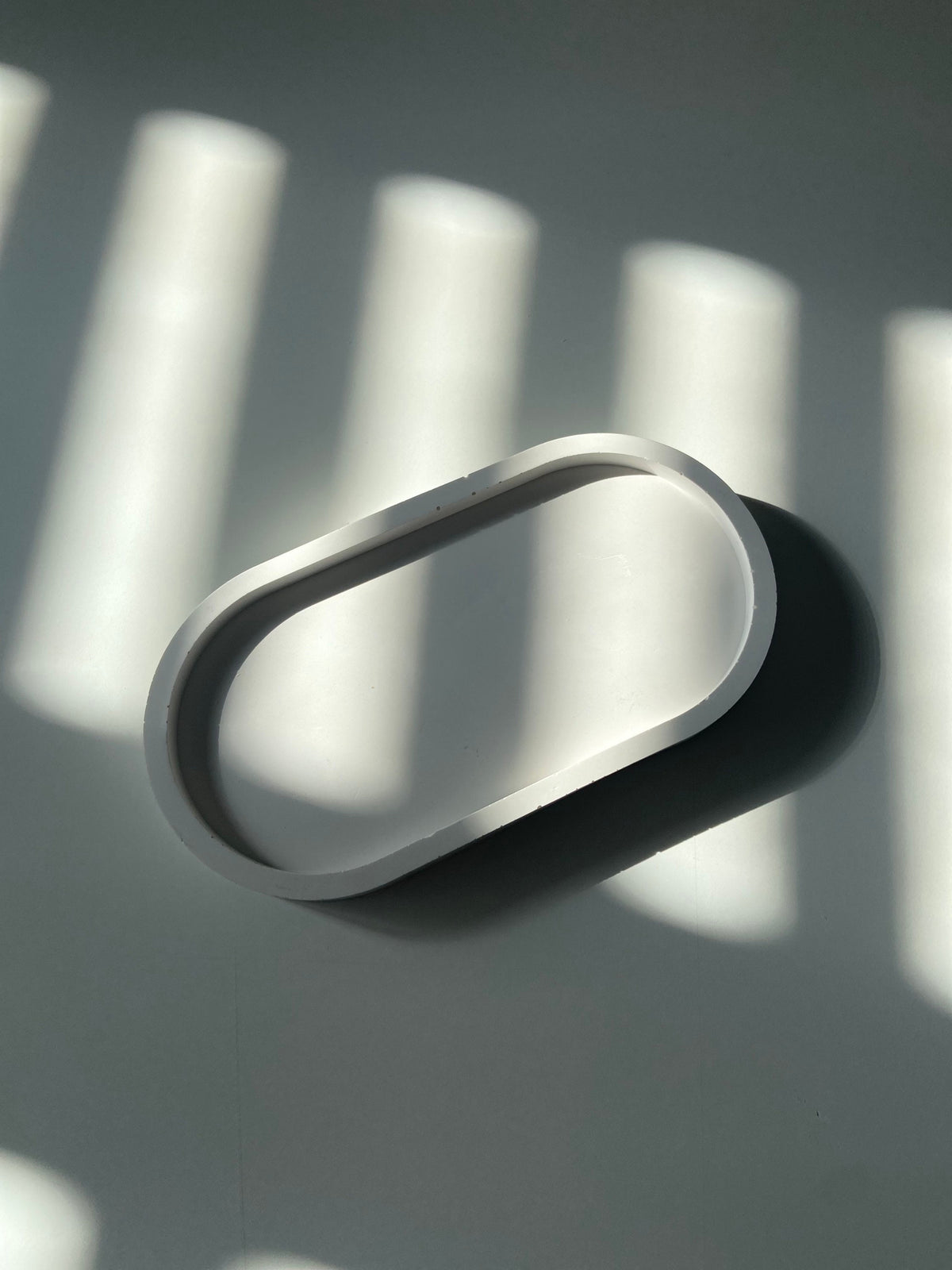 Oval Concrete Tray