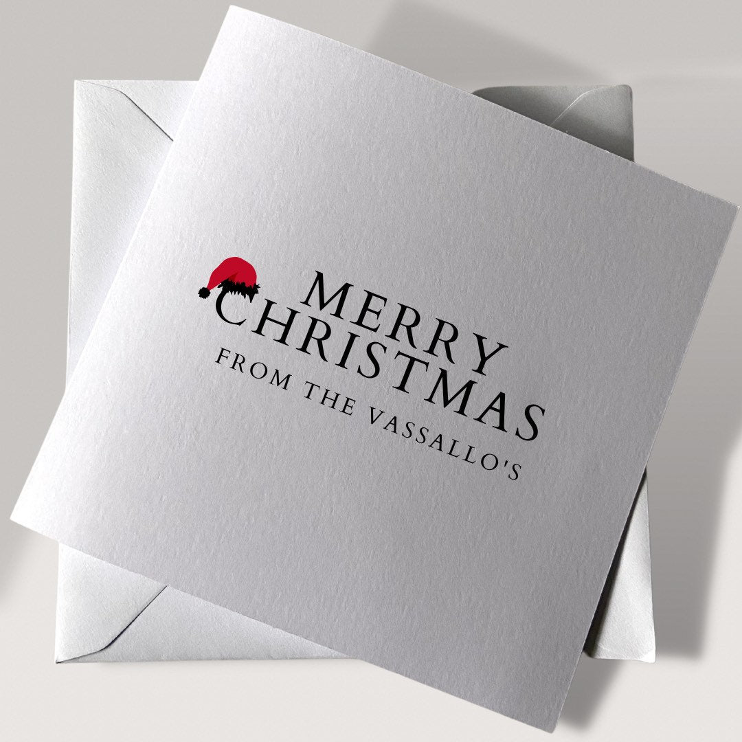 Personalised Family Merry Christmas Card | Christmas Cards | Christmas Gifts | Merry Christmas | Personalised Christmas Cards
